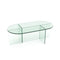 Table basse SIENNA en verre 100cm