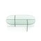 Table basse SIENNA en verre 100cm