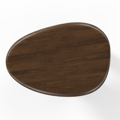 Table basse OLIVO noyer 90cm