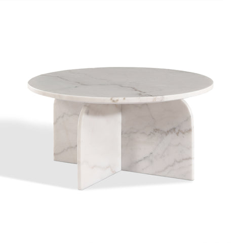 Table basse SILEA en marbre 70cm