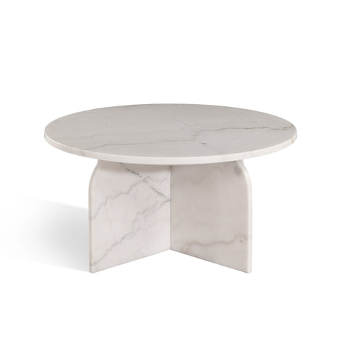 Table basse SILEA en marbre 70cm