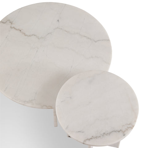 Table basse SILEA en marbre 70cm