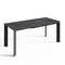 Table à manger extensible LINEA pieds noirs 140cm