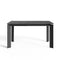 Table à manger extensible LINEA pieds noirs 140cm