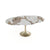 Table extensible JACINTHE pied doré 120cm