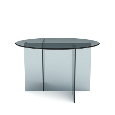 Table à manger SIENNA en verre 120cm