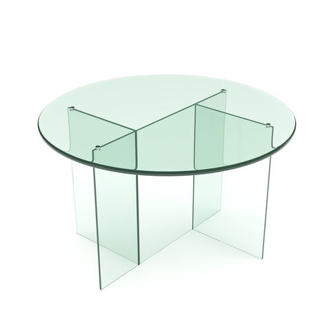 Table à manger SIENNA en verre 120cm