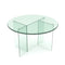 Table à manger SIENNA en verre 120cm