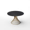 Table extensible MOON pieds doré 120cm