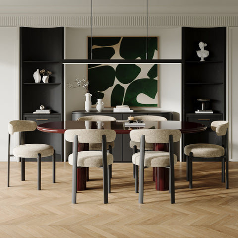 Table à manger laquée TOBI 200cm