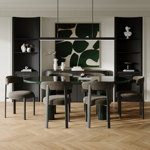 Table à manger laquée TOBI 200cm