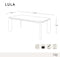 Table à manger laquée LULA 200cm