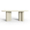 Table à manger micro-ciment XL EOLIA 200cm