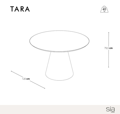 Table à manger Tara 120cm
