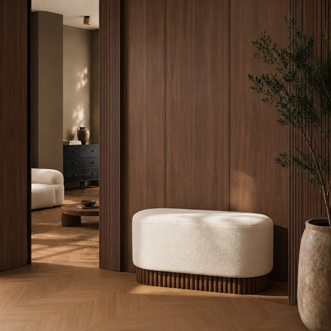 Banc TEKA tissu bouclette