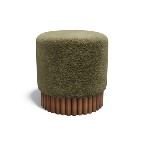 Pouf TEKA tissu bouclette