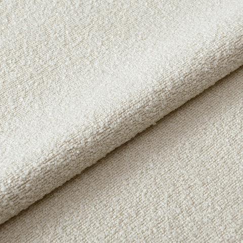 Fauteuil TIMELESS pied noir tissu bouclette