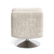 Fauteuil TIMELESS pied chrome velours côtelé