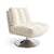 Fauteuil TIMELESS pied chrome velours texturé