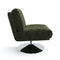 Fauteuil TIMELESS pied chrome velours texturé