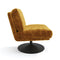 Fauteuil TIMELESS pied noir velours texturé