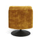 Fauteuil TIMELESS pied noir velours texturé