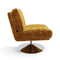 Fauteuil TIMELESS pied chrome velours texturé
