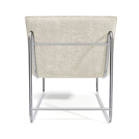 Fauteuil VINTY velours texturé