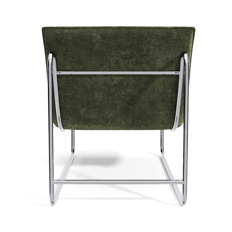 Fauteuil VINTY velours texturé