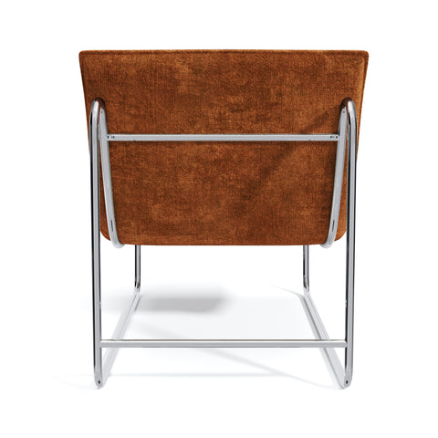 Fauteuil VINTY velours texturé
