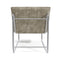 Fauteuil VINTY velours texturé