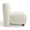 Fauteuil YUMI tissu bouclette
