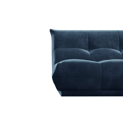 Canapé grand angle gauche COZY Velours