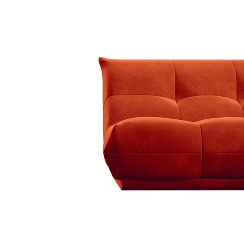 Canapé grand angle gauche COZY Velours