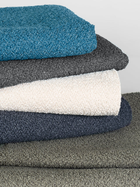Canapé grand angle droit ISAK Tissu bouclé