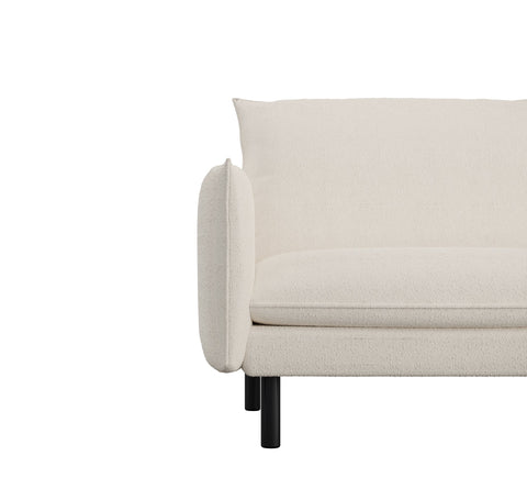Canapé grand angle droit ISAK Tissu bouclé