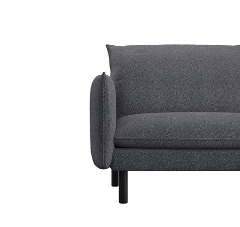 Canapé grand angle droit ISAK Tissu bouclé