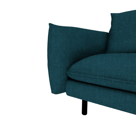 Canapé grand angle droit ISAK Tissu tramé