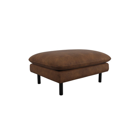 Pouf ISAK Tissu effet cuir vintage