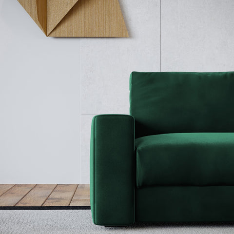 Canapé grand angle droit KARL Velours