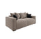 Canapé convertible express OCTAV Velours - Matelas Dunlopillo 160cm