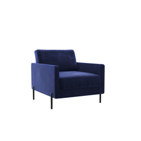 Fauteuil JUSTIN Velours