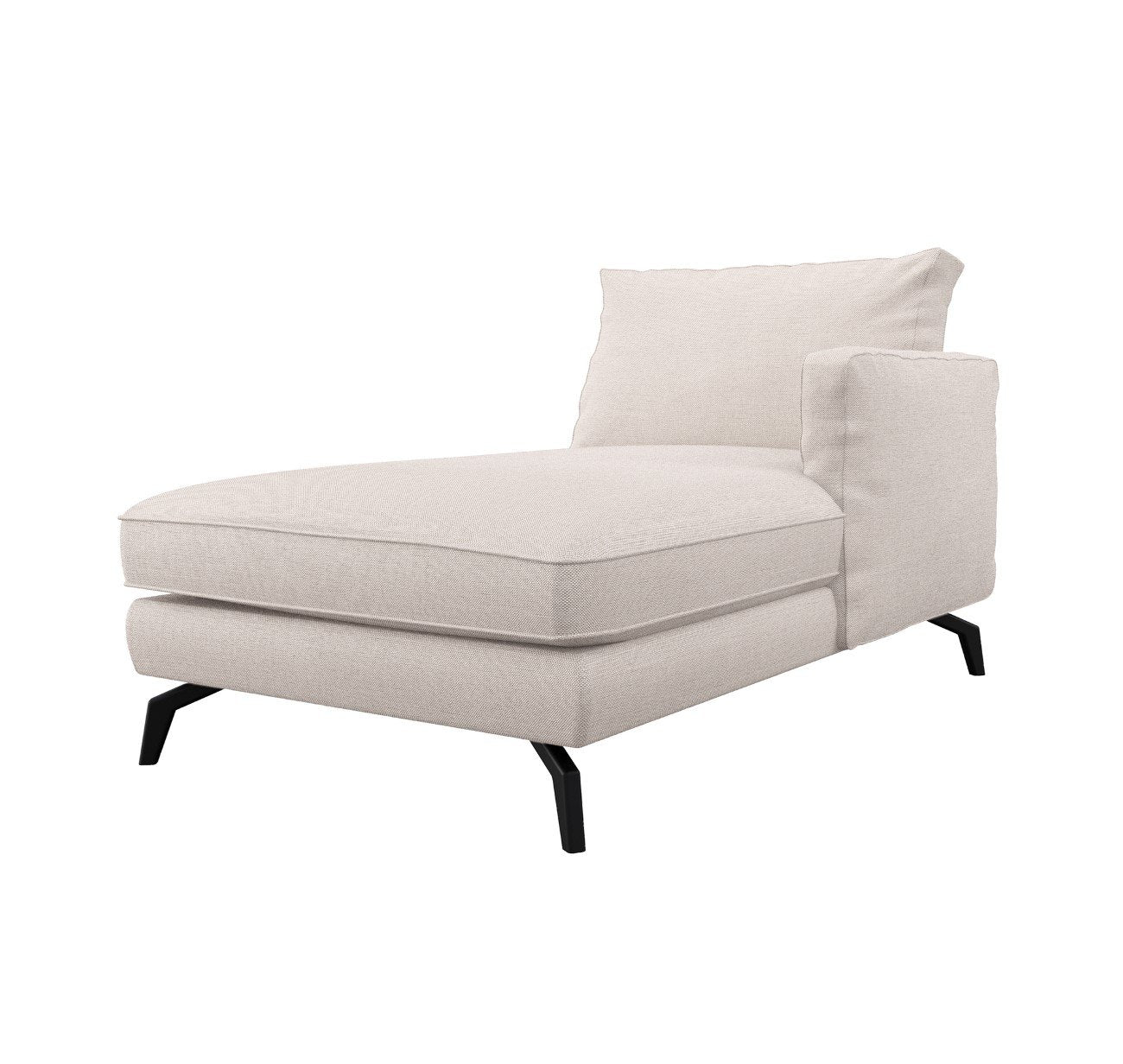 Méridienne droite UNIC Tissu tramé– Sia Home