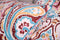 Parure de lit LENA Satin de coton motif imprimé 260x240cm