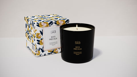 Bougie parfumée - Bois précieux
