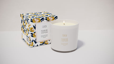 Bougie parfumée - Fleur de coton