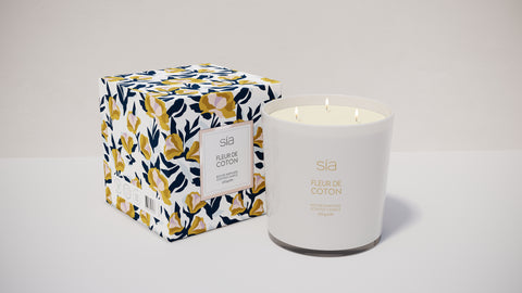 Bougie parfumée - Fleur de coton