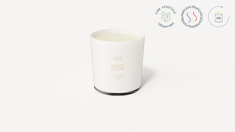 Bougie parfumée - Fleur de coton