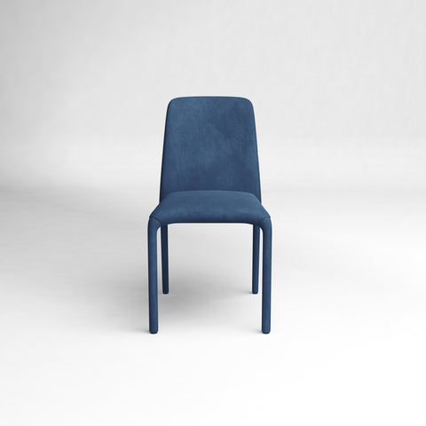 Lot de 4 chaises empilables OSKAR Velours