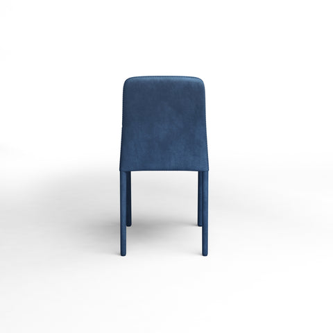 Lot de 4 chaises empilables OSKAR Velours